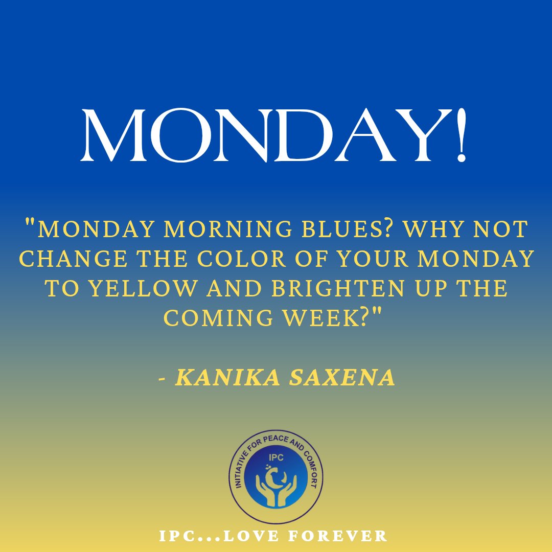 Your day, your week can be colourful and bright, if you choose to

Do have a bright colourful Monday and week!

#ipc #Monday