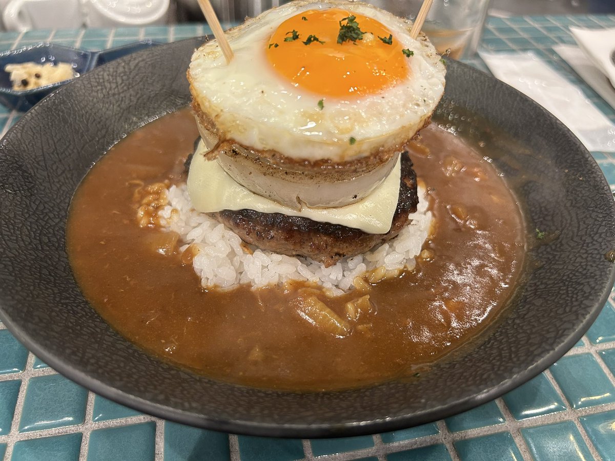 tatatata_pp's tweet image. カレー食べてきました😊