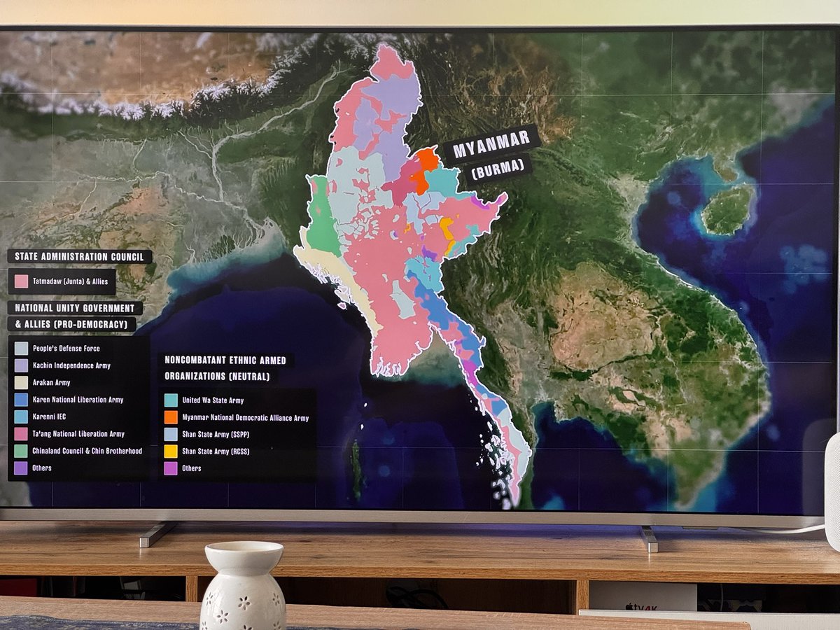 Au Myanmar qui est en guerre civile depuis un bout de temps, il y a un groupe armée qui s’appelle « Karen National Liberation Army » ! Elles sont vraiment partout…