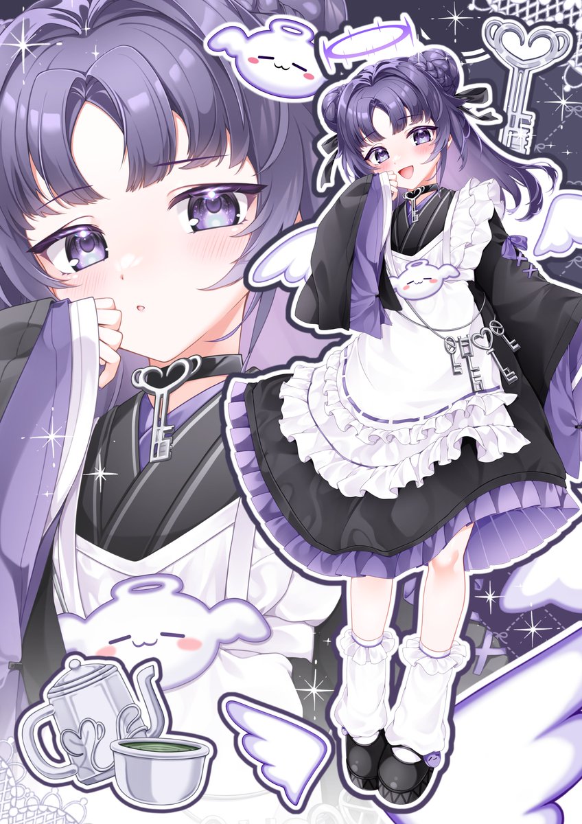 Kyeoun 🗝️💜Maid Vtuber tweet media