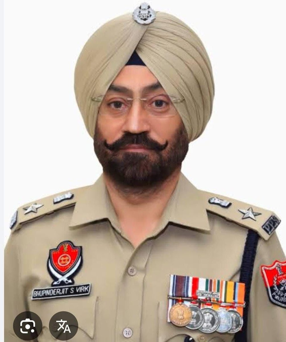 Former SSP Bhupinderjit Singh (in pic), DSP Davinder Singh, Inspector Suba Singh, Inspector Gulbarg Singh and Inspector Raghbir Singh were sentenced to life imprisonment in a fake encounter case by the CBI court in Mohali today. 1/3