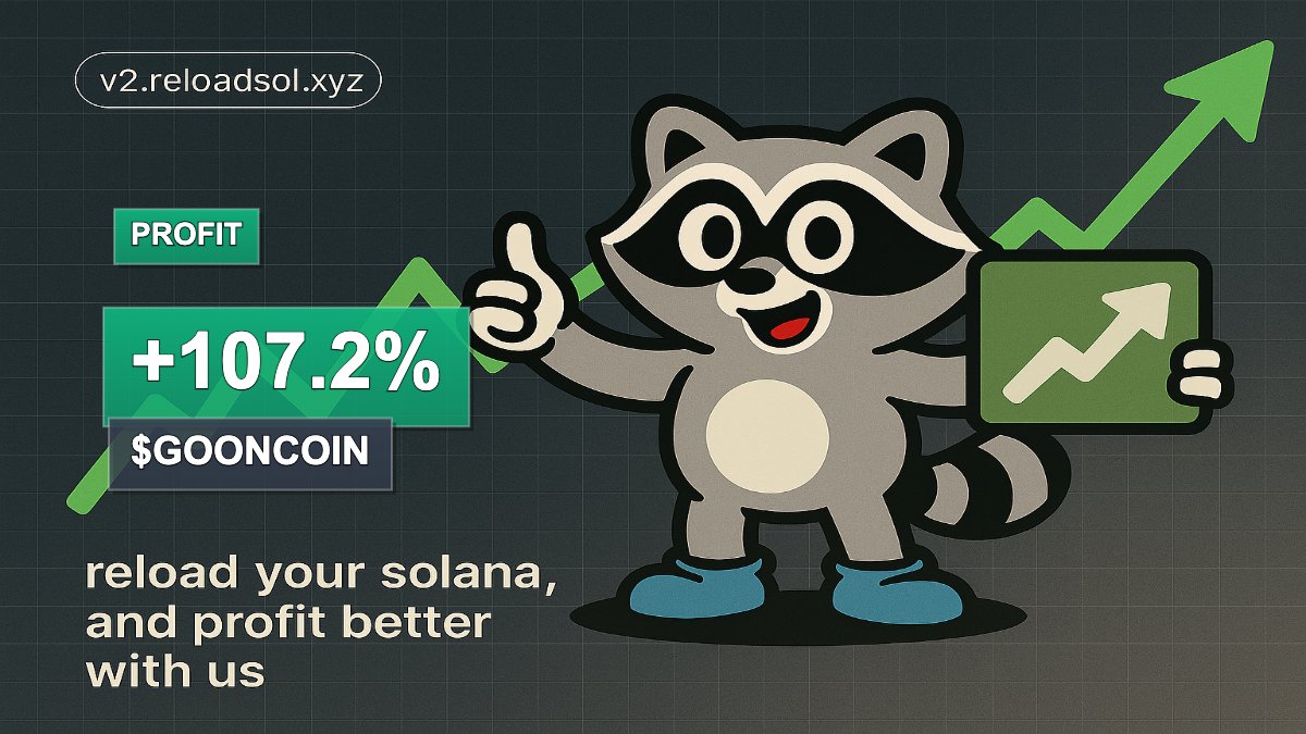 reloadsol's tweet image. Just made 107.2% profit trading $gooncoin! 📈
Trade here: v2.reloadsol.xyz/buy?mints=3cVa…
#Solana #Trading #Crypto #reloadsol