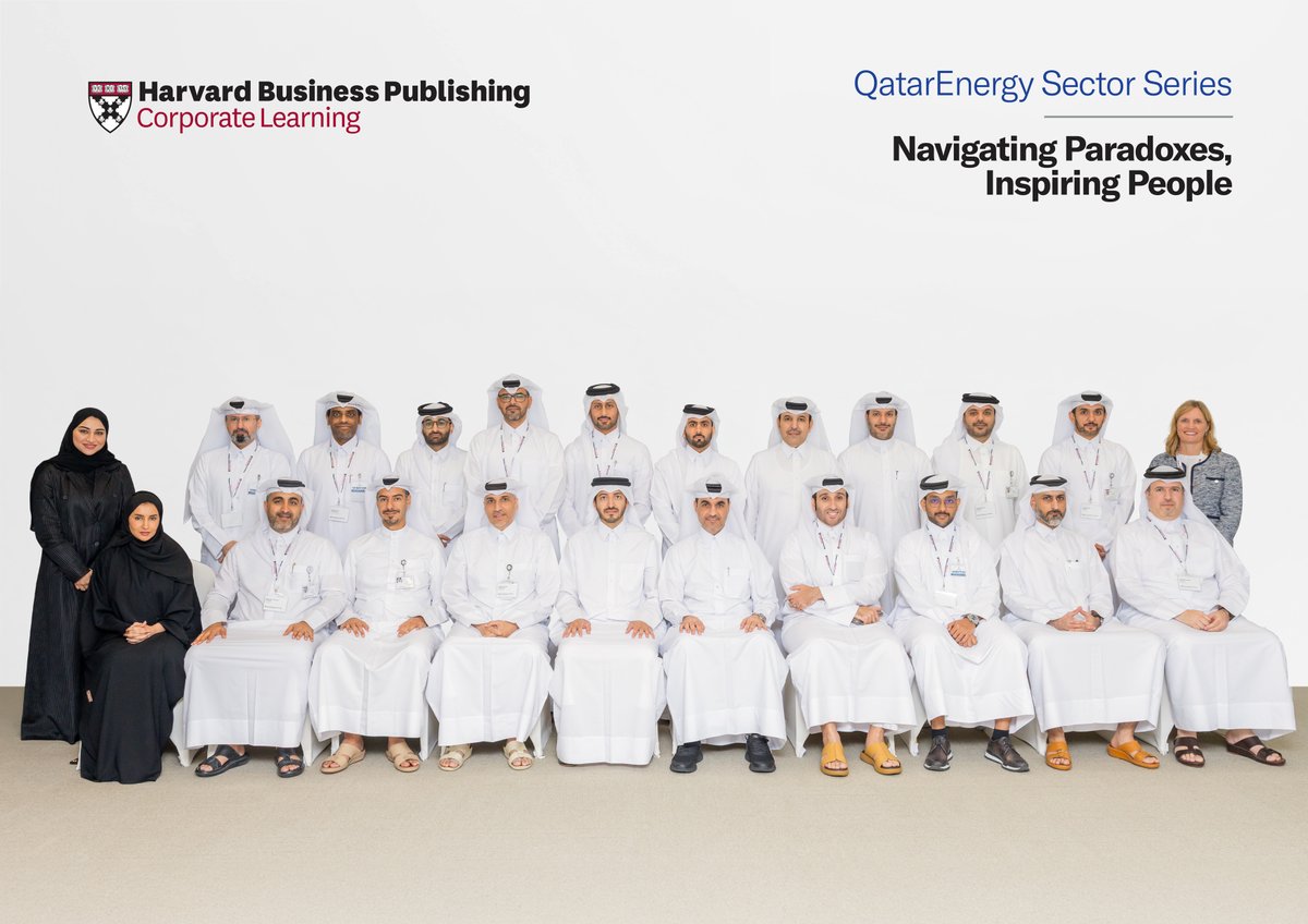 QatarEnergy, in partnership with Harvard Business Publishing, co-hosted a Sector Series event under the theme “Navigating Paradoxes, Inspiring People”, which gathered over 90 energy sector leaders in Qatar
 
The event focused on how leaders harness paradoxes, integrate personal