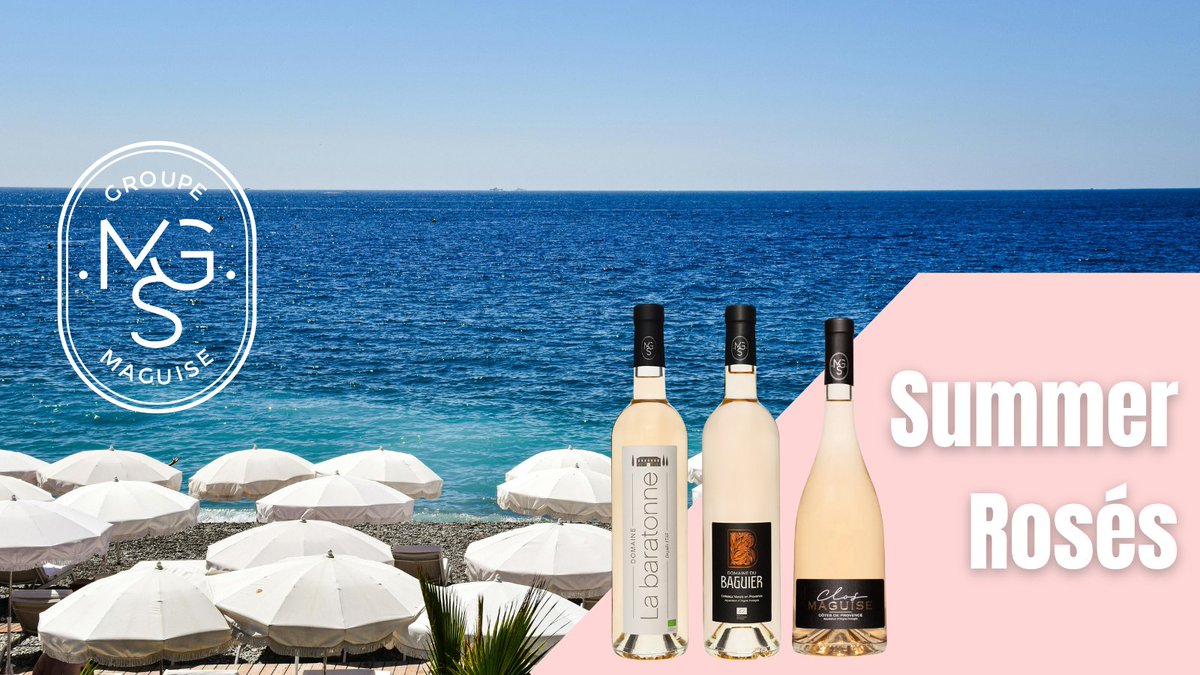#Summer Roses!
Dom. de la Baratonne (La Garde) £13.95
Dom. du Baguier (Côteaux Varois en Provence) £16.95
Clos Maguise (Côtes de Provence) £19.95
Can't decide? Go for our selection, 2btls of each (normally £101.70) NOW £88
southdownscellars.co.uk/product/proven… 
#wine #rose #sussex #hurst