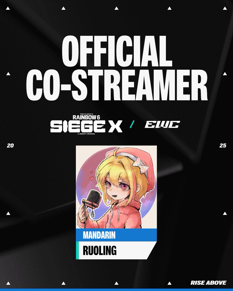 I will co-stream #EWC2025 R6 in Mandarin🎙️
This is the best place for you to discuss EWC in Chinese, check it out!

📺twitch.tv/ruoling_