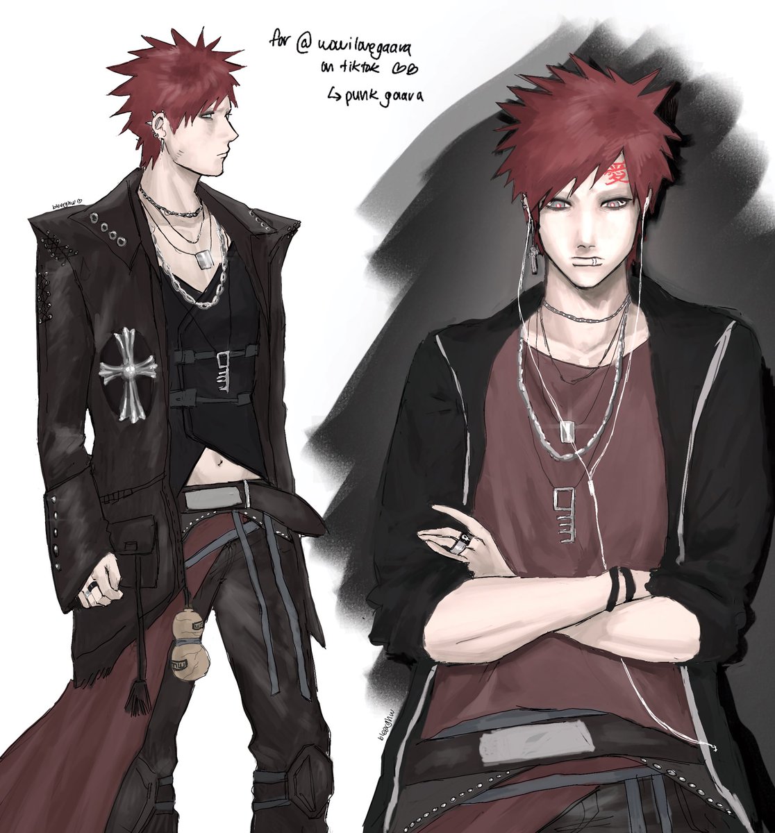 gaara requests from tiktok hehehe #gaara #NARUTO, image size:1116x1200