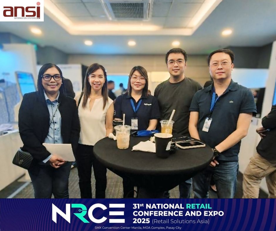 AnsiInc's tweet photo. We’re proud to have joined the 31ˢᵗ NRCE 2025 last July 31–Aug 1 at SMX Convention Center! 

Thanks to everyone who visited our booth and explored our POS &amp; ERP solutions. 

#ERP #SAPBusinessOne #SAP #SAPGoldPartner #SAPProvider #POS #POSProvider #RetailSolutions https://t.co/B6sg5esKhA