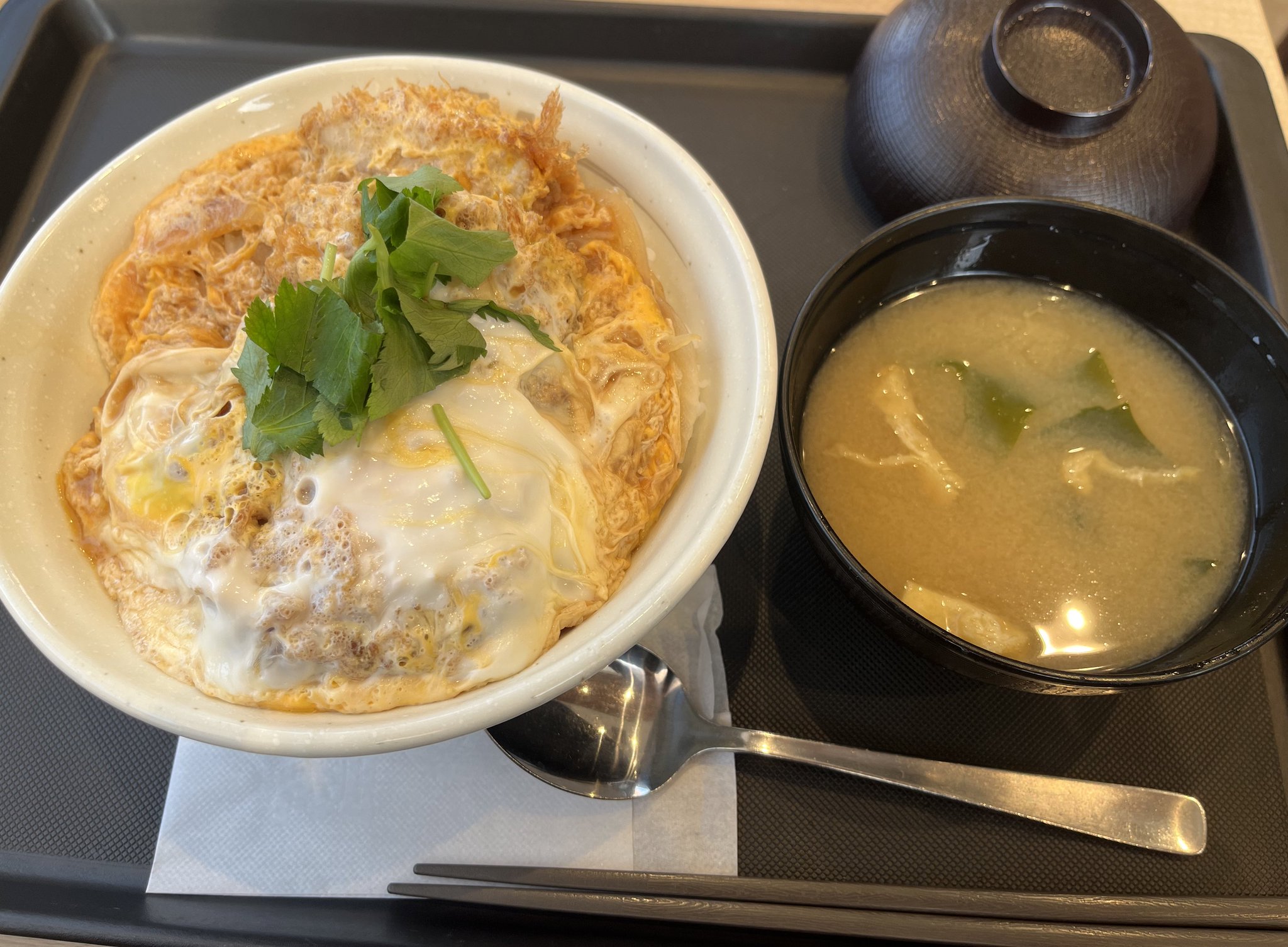 カツどん There's no one who can resist the heat of a super thick