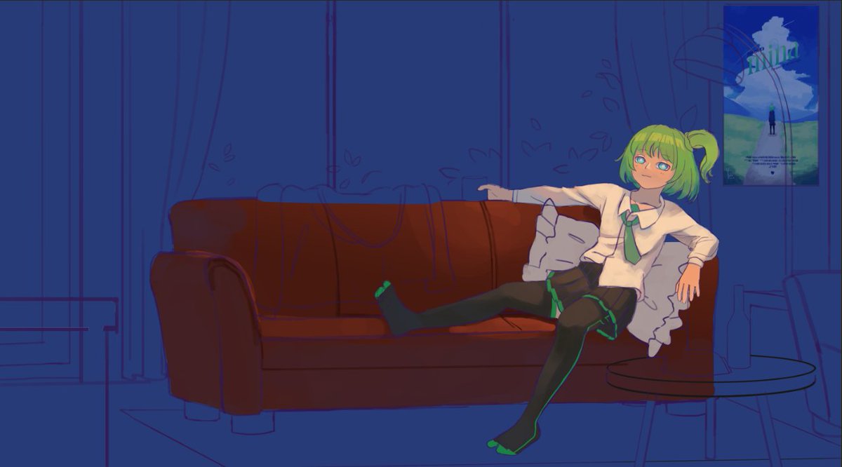 First wip of the month :>
#artmoots #wip