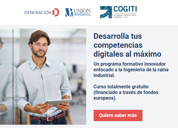 COGITI TE OFRECE UN CURSO DE FORMACIÓN EN COMPETENCIAS DIGITALES TOTALMENTE GRATUITO
Ya está abierto el plazo de preinscripciones. El plazo de inscripciones se abre el 15 de septiembre. Dará comienzo el 1 de octubre
+ info: tinyurl.com/cogiti-compete…