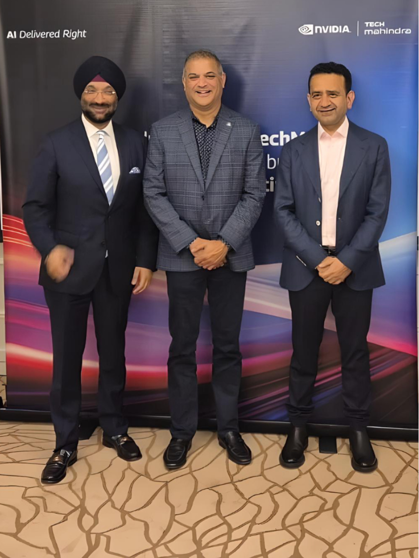 mohitjoshi74's tweet image. At @tech_mahindra, we believe AI is moving from concept to capability.
Last month in Singapore, we unveiled TechM Orion, our flagship agentic AI platform developed in collaboration with @nvidia.
This launch marks a significant milestone in our ‘AI Delivered Right’ strategy.…