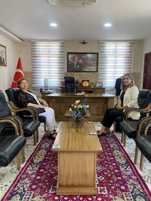 Tapu ve Kadastro Başmüfettişi Kaymakamı Ziyaret Etti