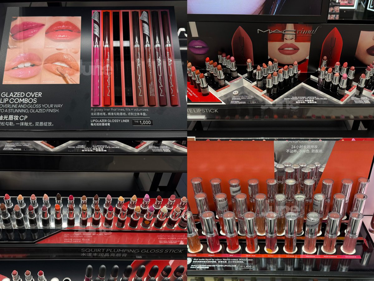 สวมวิญญาณนักช้อปปิ้ง แต้มที่สะสมมาวันนี้ได้เอามาเป็นคูปองส่วนลดฉ่ำ 🤩 เดี๋ยวค่อยไปซื้ออีกรอบ ลิปมีหลายสีมาก

ตั้งแต่ตามชาล็อตมา การเดินไปซื้อลิปคนเดียวไม่ไช่เรื่องยากอีกต่อไป

#MACxCharlotteAustin #StyleYourLipsatMACwithCharlotteAustin
#ชาล็อตออสติน #CharlotteAustin