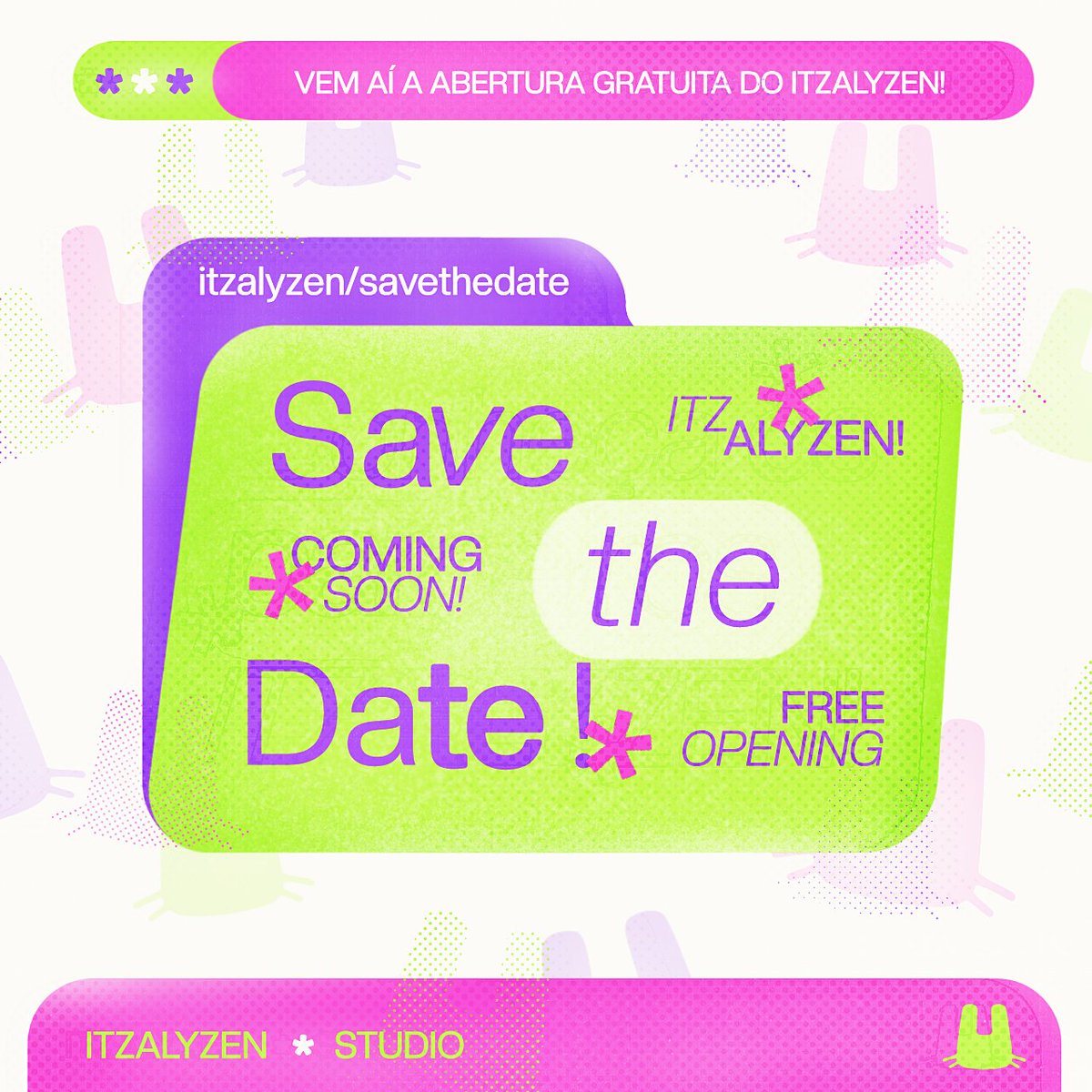 ☆ SAVE THE DATE ☆ 

SURPRESA! não esperavam por esse né? vi que era possível fazermos mais aberturas por aqui ^^

_ Abertura gratuita dia 05/08, terça-feira às 14h para culturas em geral.
_ Apenas um pedido por conta, layout ou banner.
_ Somente 3 vagas.