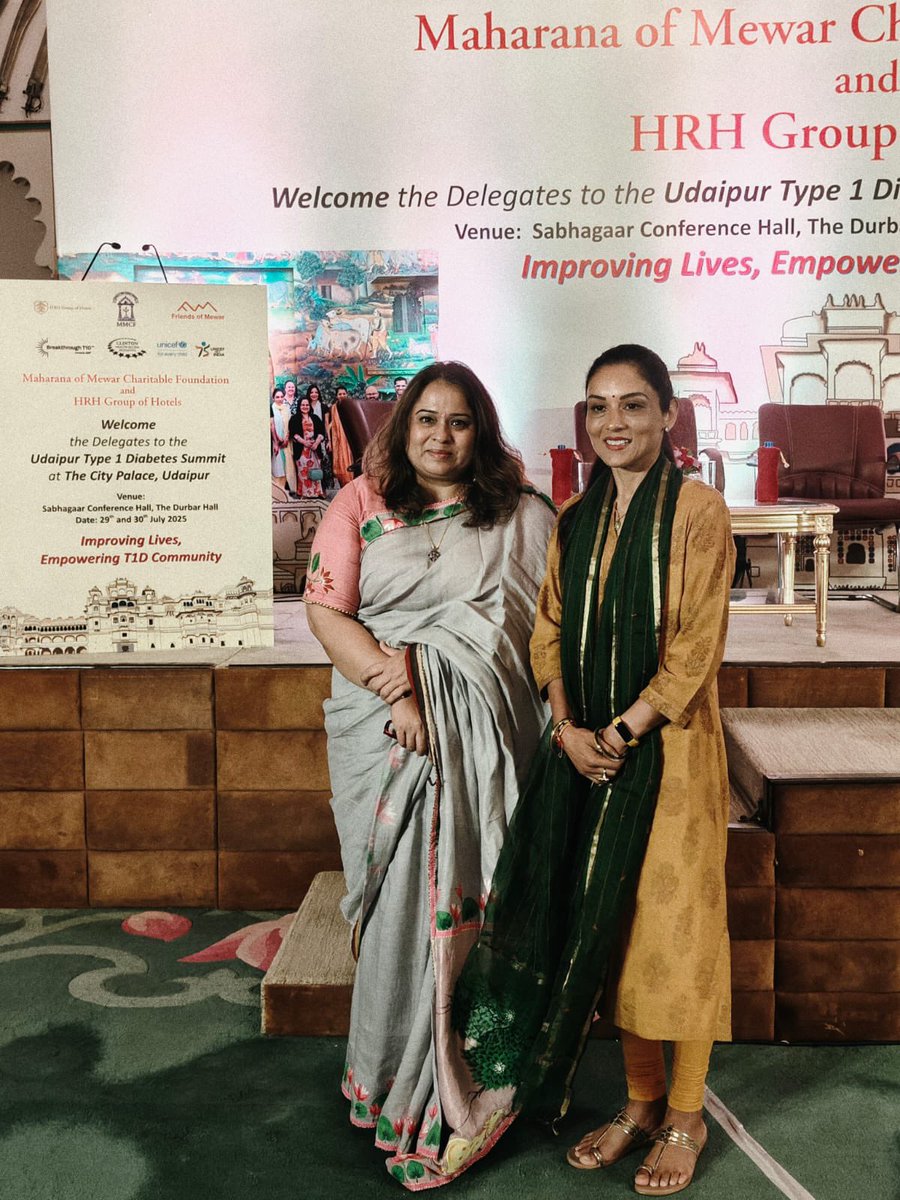 Was taking my time to process it all. Not everyday, that I spend 2 d with the Princess and all my friends in the T1D space. What an honour and privilege it has been, from where I see it, to have been a part of T1 Diabetes Summit, Udaipur. Great lessons learnt; experiences shared