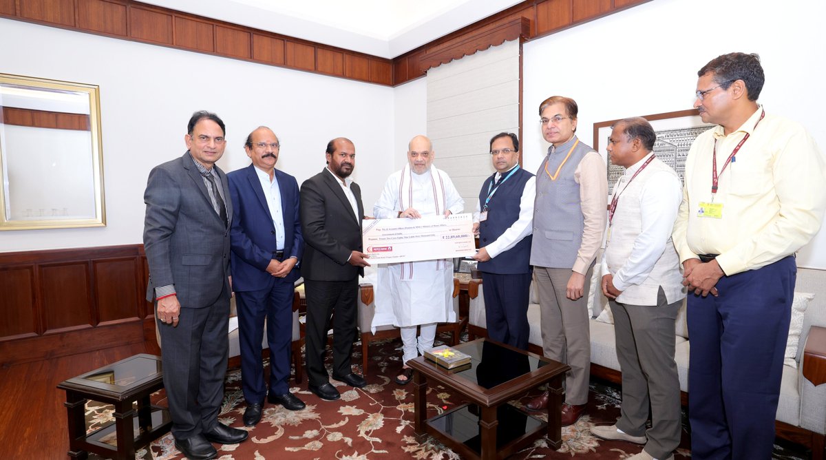 Heartiest congratulations to Team Repco Bank for posting a profit of ₹140 crore in the financial year 2024-25, which is the highest in the history of the cooperative society. The bank under the jurisdiction of the MHA has set an example of efficiency, dedication, and