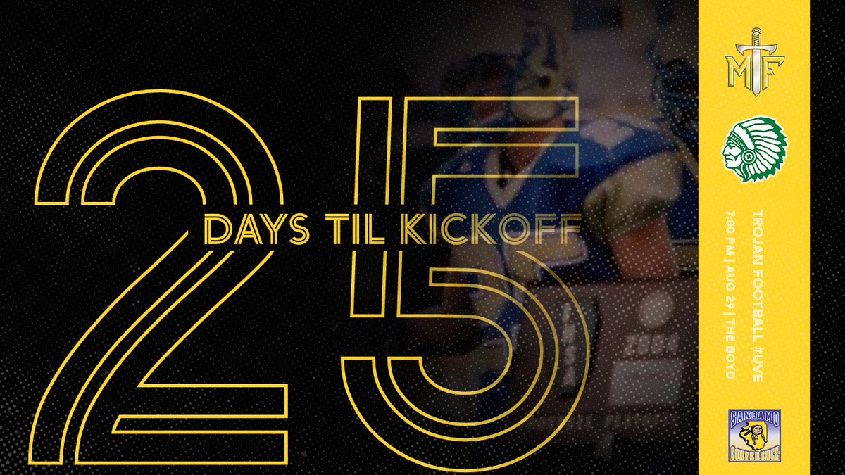 MTFFootball's tweet photo. 25 days until kickoff!!
7 days until the first official practice of the 2025 football season!!
#UVE #BeatAthens https://t.co/jWzB1u2xKv