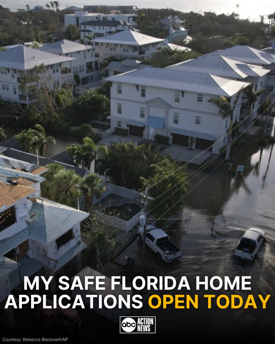 Many Floridians are parked at their computers waiting for the application portal to open at 8 a.m. in hopes of securing money to help storm-prep their homes. Full story >> wfts.tv/3JeTftk