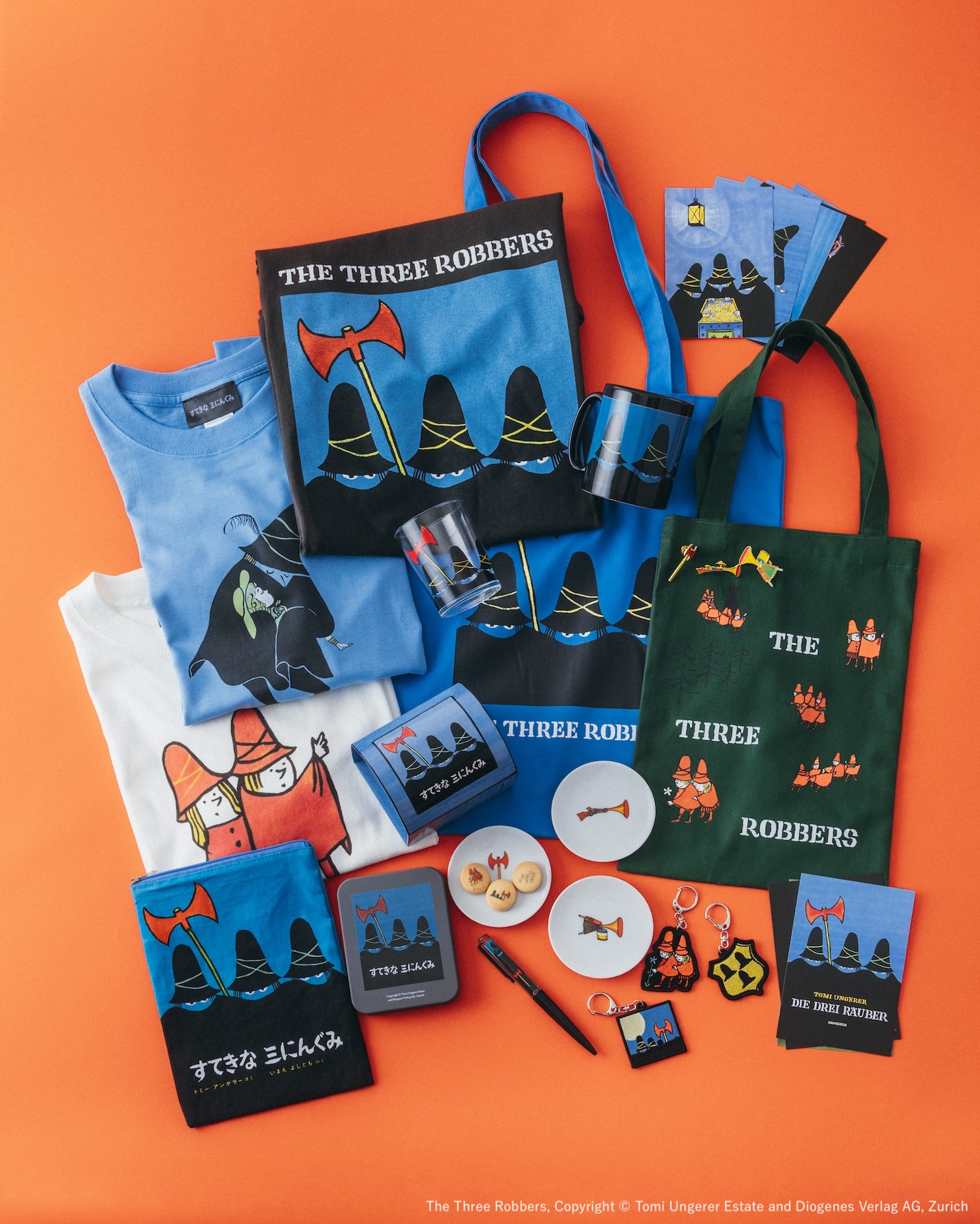 レア すてきな 三にんぐみ THE THREE ROBBERS 日本語 洋書 2冊セット