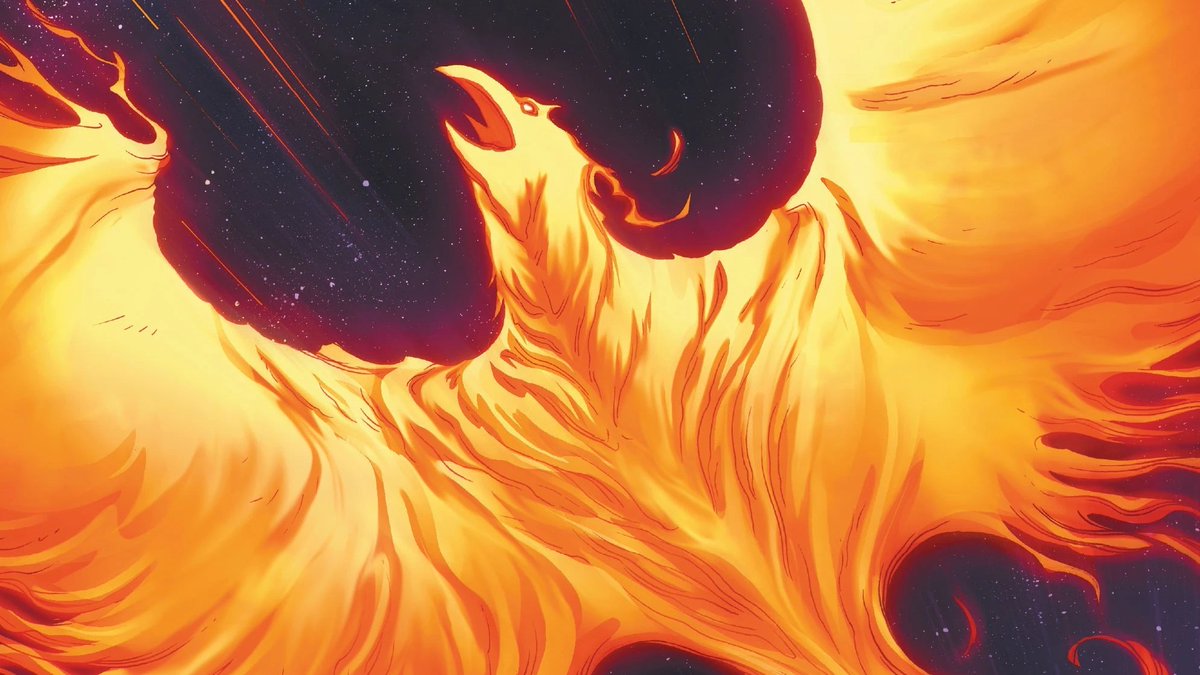 Eu amo personagens que são o fogo e a morte encarnados numa monstruosidade alada