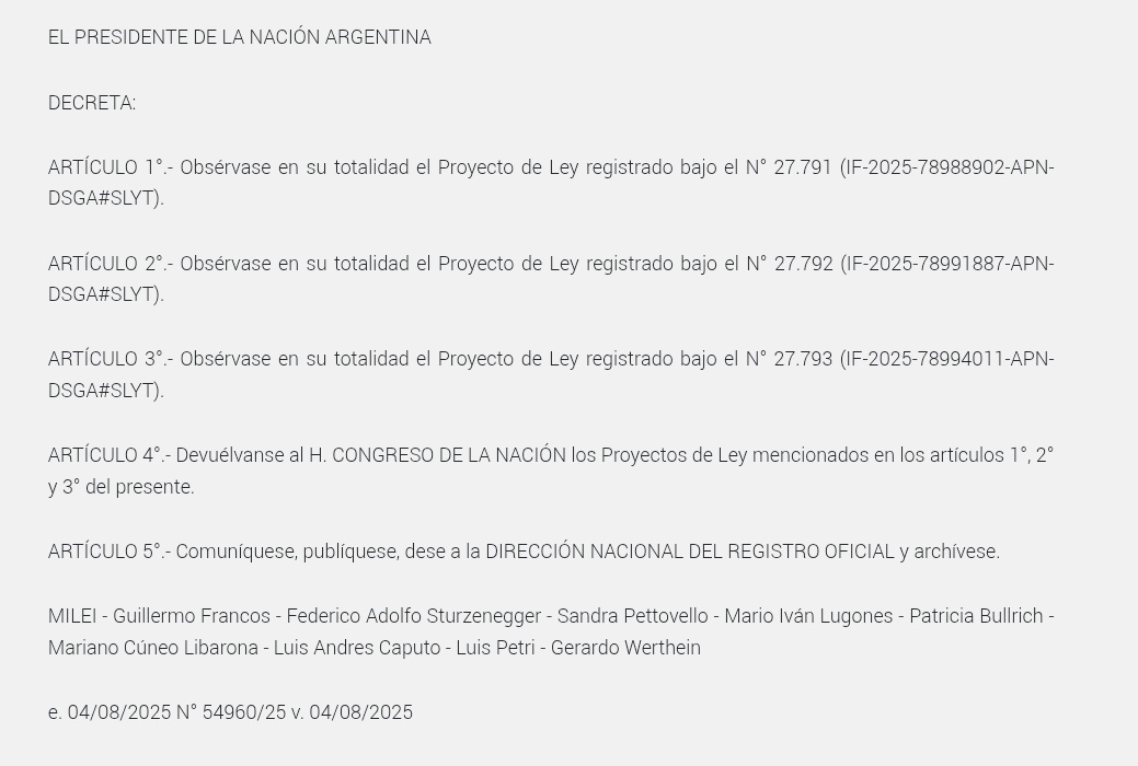 🏴Veto al buen vivir.

👉El presidente veto leyes claves para mejorar la vida de las personas con discapacidad y los jubilados. 

Nos movilizamos mañana al Congreso a las 12hs para pedirle a los legisladores que rechacen el veto a la Ley de Emergencia en discapacidad