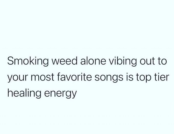 Tell us your go-to song when you're smoking!