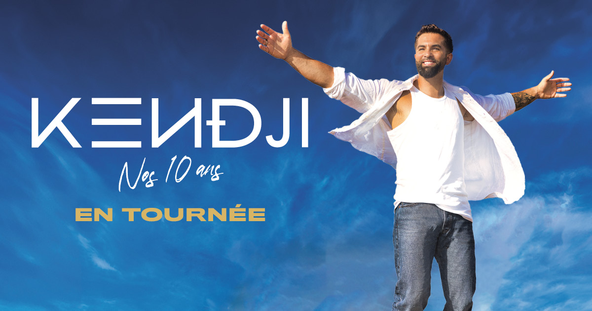 💙 Retrouvez <a href="/GIRACKENDJI/">Kendji Girac</a> en tournée dès 2026 pour célébrer ensemble ses 10 ans de carrière ! Ne tardez pas plus à réserver :

🎟️ bit.ly/4essRGV