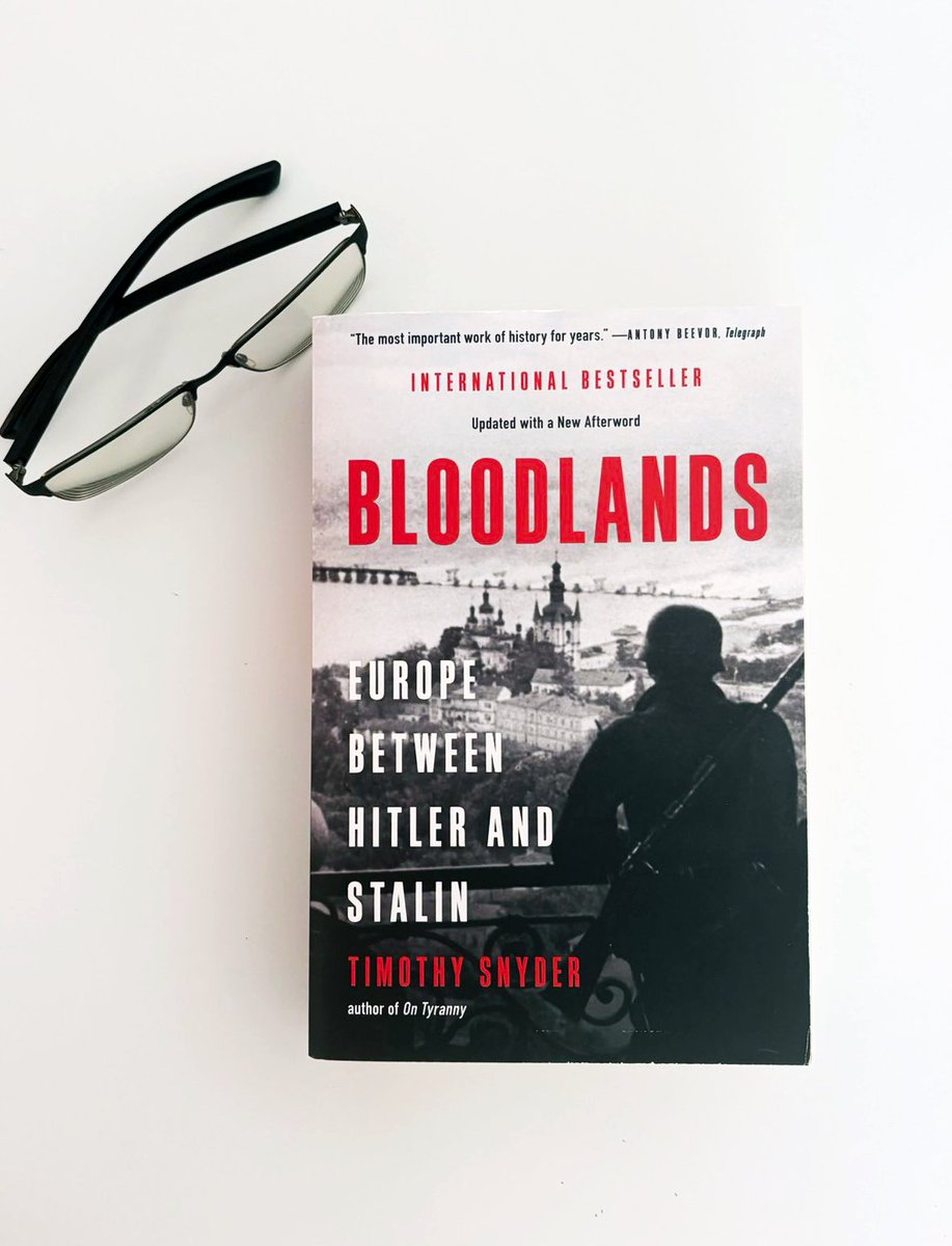 FlokiNET (@flokinetehf) on Twitter photo #bookrecommendation 📚
This week's must-read! <a href="/TimothyDSnyder/">Timothy Snyder</a>’s Bloodlands is a haunting and brilliant history of how Hitler and Stalin turned Eastern Europe into a zone of unimaginable violence.
#Bloodlands #TimothySnyder #bookrecommendation 📚
This week's must-read! <a href="/TimothyDSnyder/">Timothy Snyder</a>’s Bloodlands is a haunting and brilliant history of how Hitler and Stalin turned Eastern Europe into a zone of unimaginable violence.
#Bloodlands #TimothySnyder