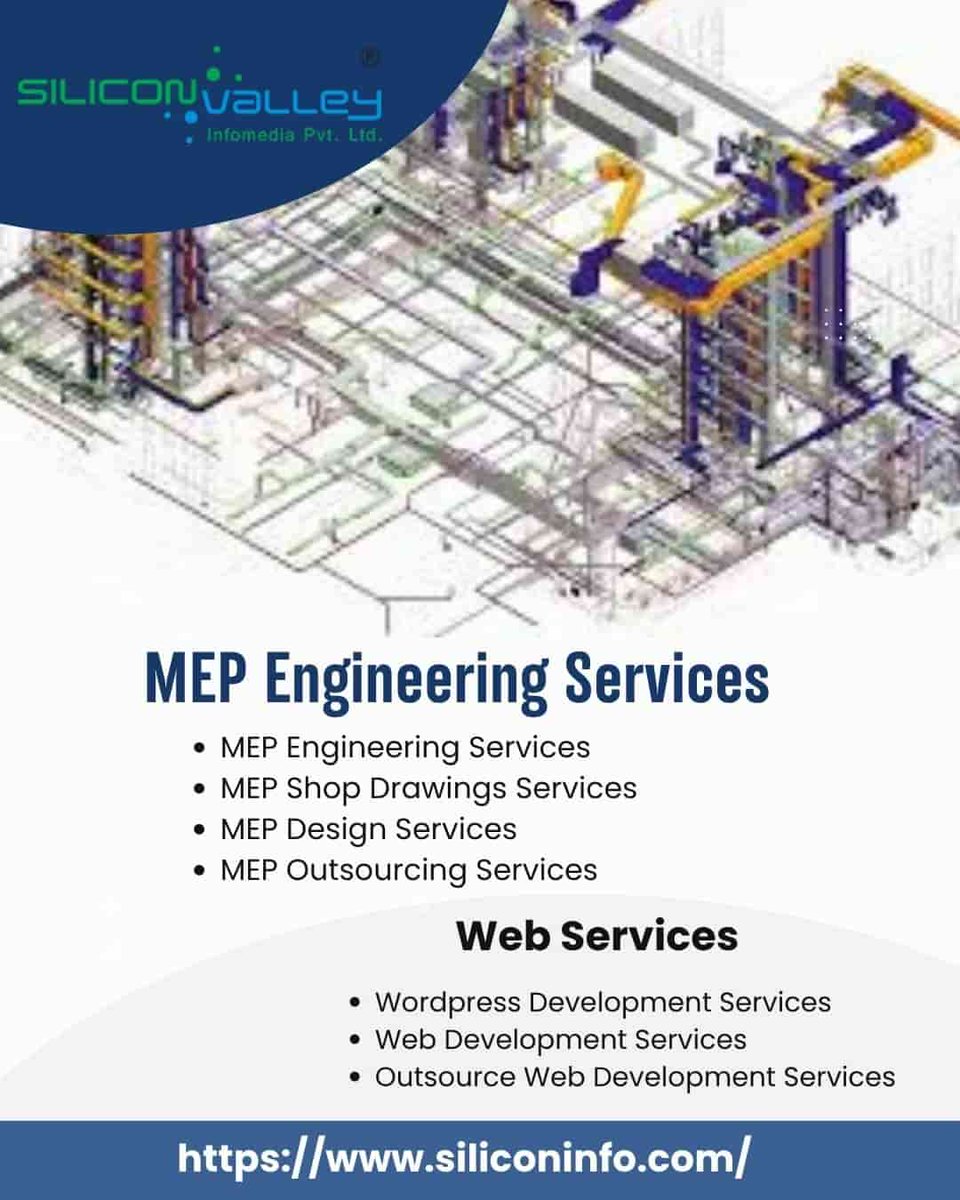 silicon_ltd's tweet image. 🌍 For 20+ years, Silicon Valley delivers top MEP Engineering &amp;amp; Shop Drawing Services.
💻 We also build smart web solutions with WordPress, AngularJS &amp;amp; Node.js. 🚀 Engineering meets innovation—partner with us today! #mepengineeringservices

Visit us at:
siliconinfo.com/cad-outsourcin…