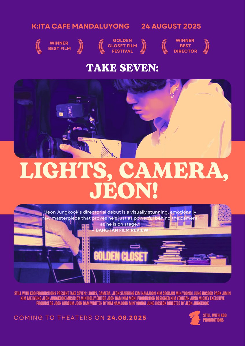 StillWithKoo_PH's tweet photo. REGISTRATION IS NOW OPEN!
https://t.co/SAj1zSAJCE

See you, ARMY! https://t.co/QqzuPnIYko