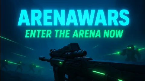 🚨 New Game: Arena Wars 🚨
Grab your weapons &amp; fight in real-time across an intense sci-fi arena!
Solo vs bots or online PvP — quick reflexes &amp; smart tactics win.

▶️ Play now: heyvr.io/arcade/games/a…

<a href="/_DreamGoal_/">DreamGoal</a> nailed the heyVR Multiplayer SDK 👉 docs.heyvr.io/game-developme…