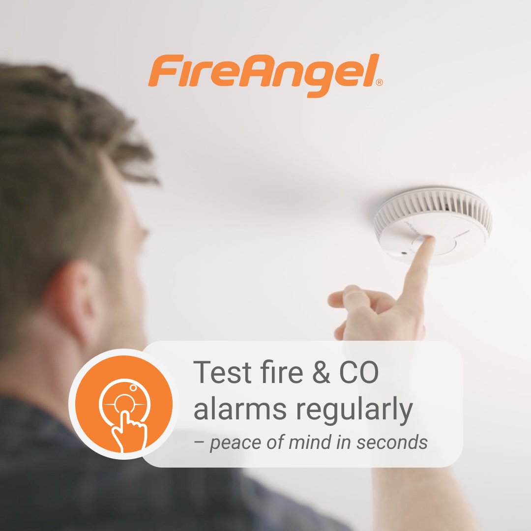 💡 Encourage your end-users to:

👆 Test all alarms once a month

🪫 Replace batteries in D2 alarms once a year

🚨 Replace alarms every 10 years for sealed battery devices (or sooner if the manufacturer says so)

fireangel.co.uk/trade/

#fireangel #firesafety 

Ad.