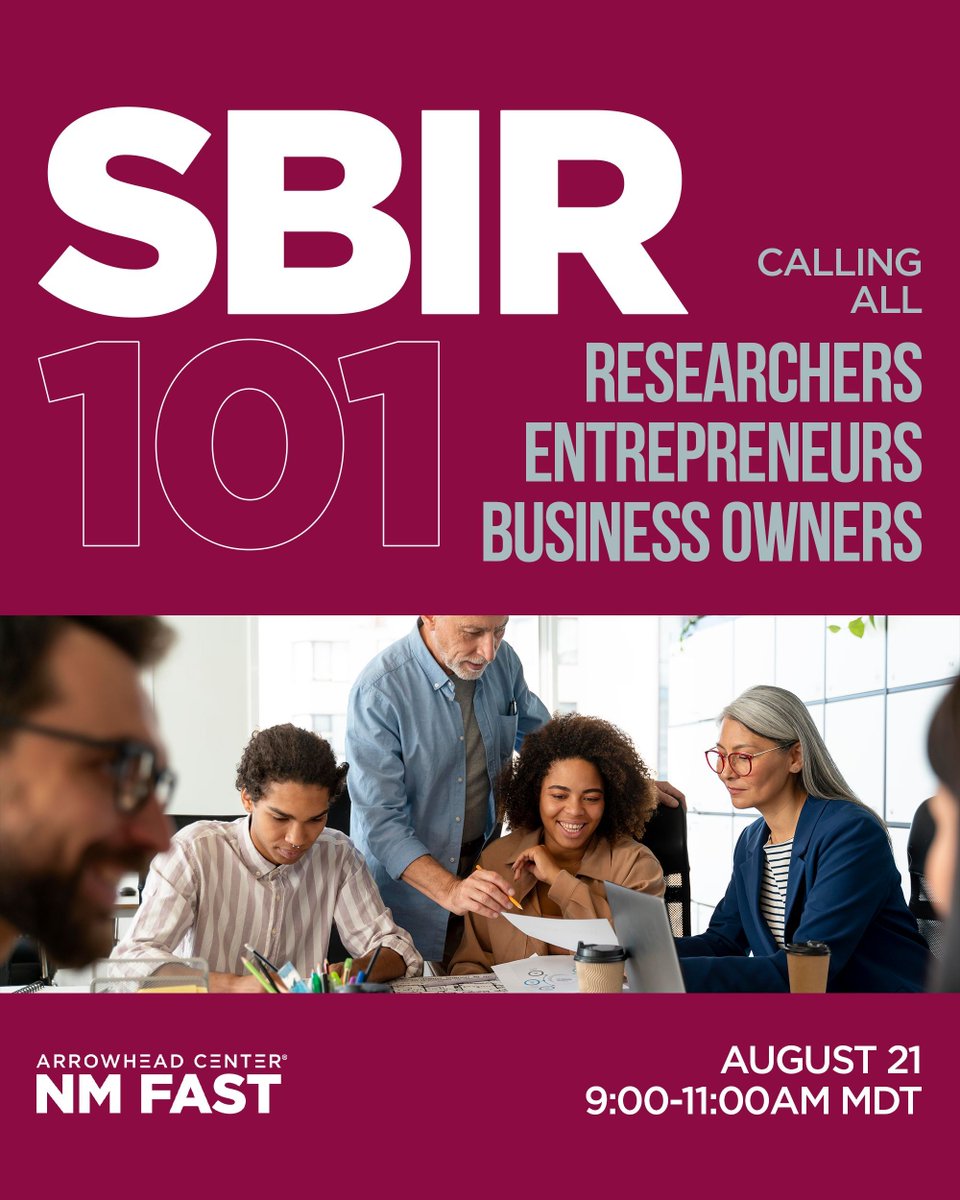 Curious about federal funding for your business or project? SBIR 101, a free, beginner-friendly session will explain how SBIR/STTR programs provide over $4B annually to support early-stage innovation. Join us: bit.ly/sbir101_aug21