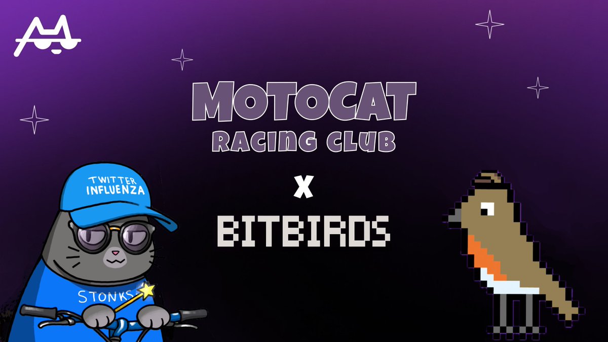 OrdinalBitBirds's tweet image. 🚨 BitBirds x Motocats - WL Raffle 🚨

50-piece #Ordinals grail meets bitcoin DeFi mascots

🎟️3 WL spots (more in discord)

Perks: $MOTO airdrop &amp;amp; future #OP_NET utility and exposure 👀

Like+RT, follow @MotoswapBTC &amp;amp; @OrdinalBitBirds, reply taproot addr.

Winners picked in 48h⏰