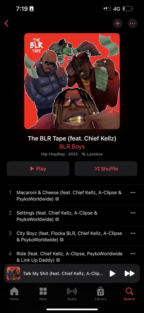 For all Blood Types 🤣 The BLR TAPE is Here … #MOGYASEM <a href="/iAmAClipse/">A-Clipse BLR.</a> <a href="/realchiefkellz/">The BLR Tape Out Now</a>   <a href="/Psykoworldwide/">WorldWide Killer</a> 

music.apple.com/gb/album/the-b…
