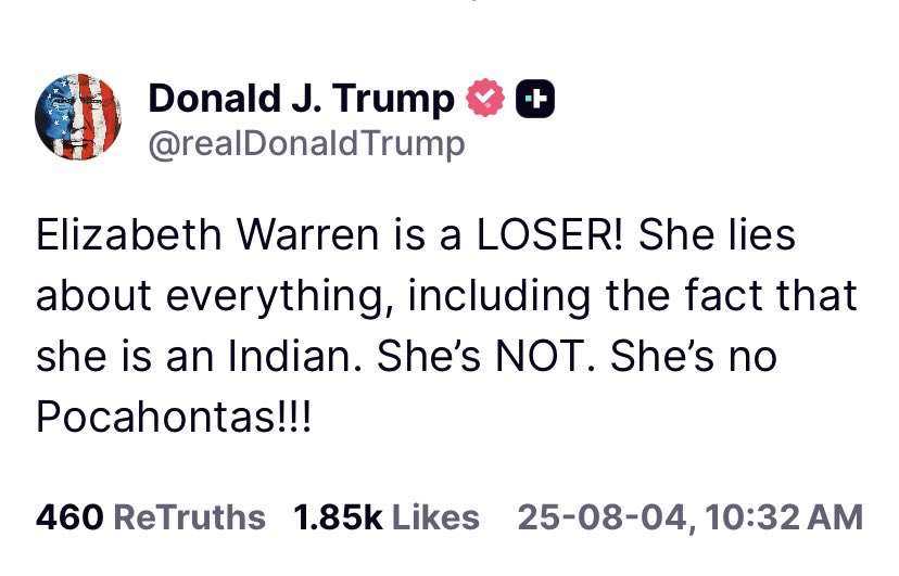 And you are no president fuckface.