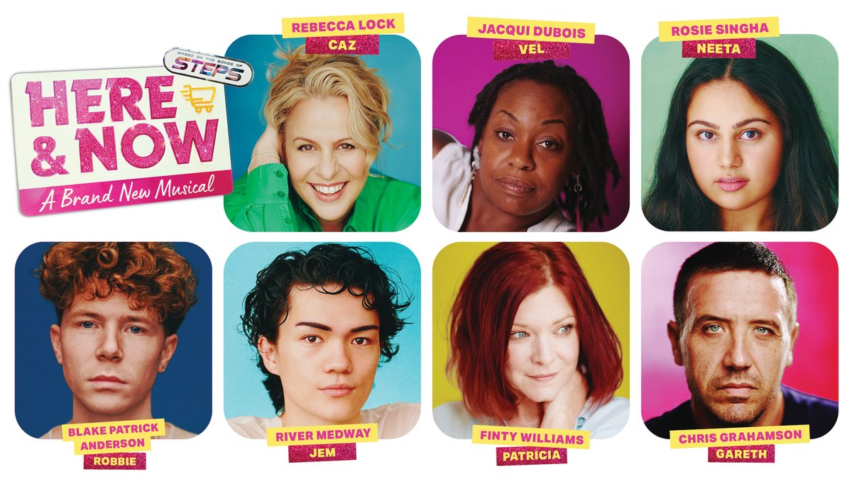thestepsmusical's tweet image. 🪩 STEPTACULAR NEWS 🪩
Announcing the full cast of HERE &amp;amp; NOW #TheStepsMusical, STOMPing across the UK &amp;amp; Ireland on tour! 🕺

Believe us when we say, this cast is gonna be the one for you! 💗