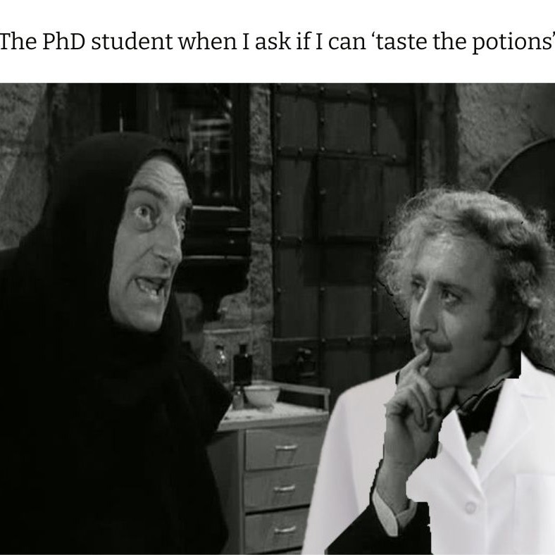 👀Coast is clear, deploy the Monday meme!

For the record, we advise against drinking any 'potions' you find in our labs.

🧪⚙️🌱🔋

#ChemicalEngineering #Biotechnology #CambridgeUniversity