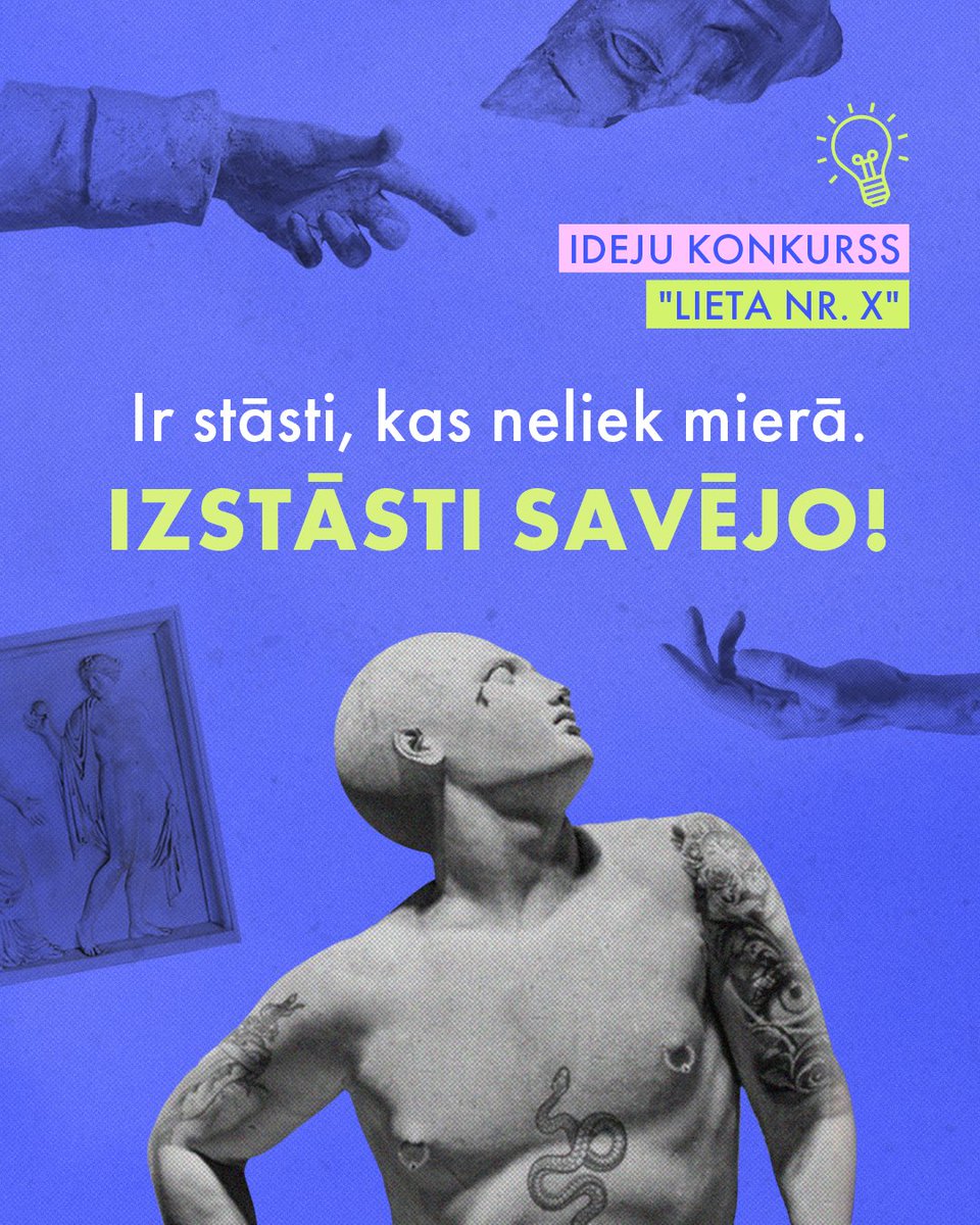 💭💡 Jaunajai dokumentālās žurnālistikas podkāsta “Dokumentārijs” sezonai meklējam drosmīgas, personīgas un sabiedriski nozīmīgas audio stāstu idejas.

Piedalies ideju konkursā “Lieta Nr. X” un kļūsti par sabiedrībai nozīmīga stāsta autoru! Uzvarējušās idejas īstenošanai tiks