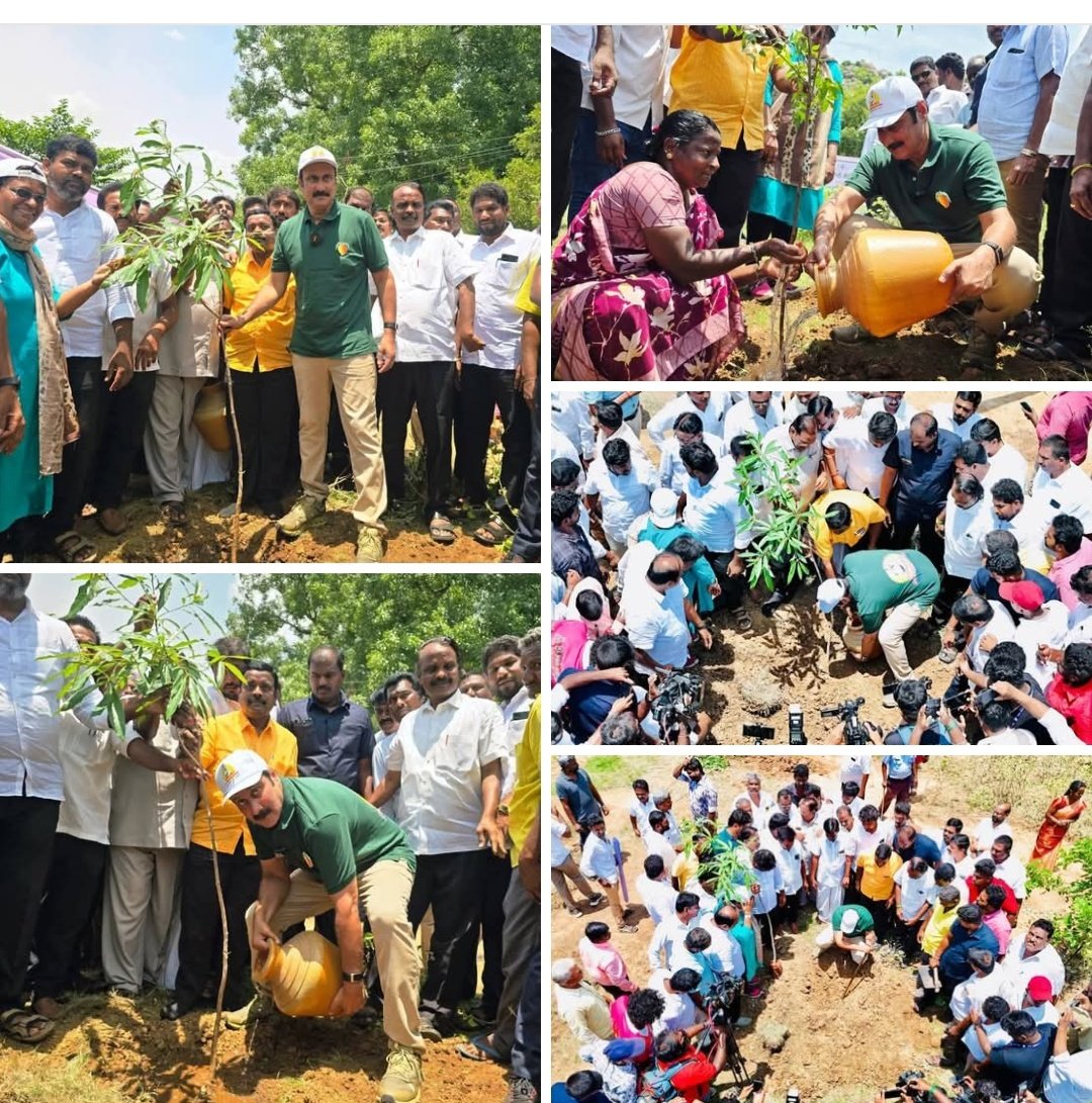#வேலூர் மாநகராட்சியில் அமைந்துள்ள #ஓட்டேரி_பூங்காவில் மரக்கன்றுகள் நட்டு, நீர்வரத்து ஆதாரங்களை ஆய்வு செய்து, ஏரிக்கு அருகாமையில் இருக்கும் குப்பை கிடங்குகளை அகற்ற வலியுறுத்தி விழிப்புணர்வு பிரச்சாரம் செய்த பசுமை போராளி மருத்துவர் #அன்புமணிராமதாஸ் அவர்கள்

#AnbumaniRamadoss