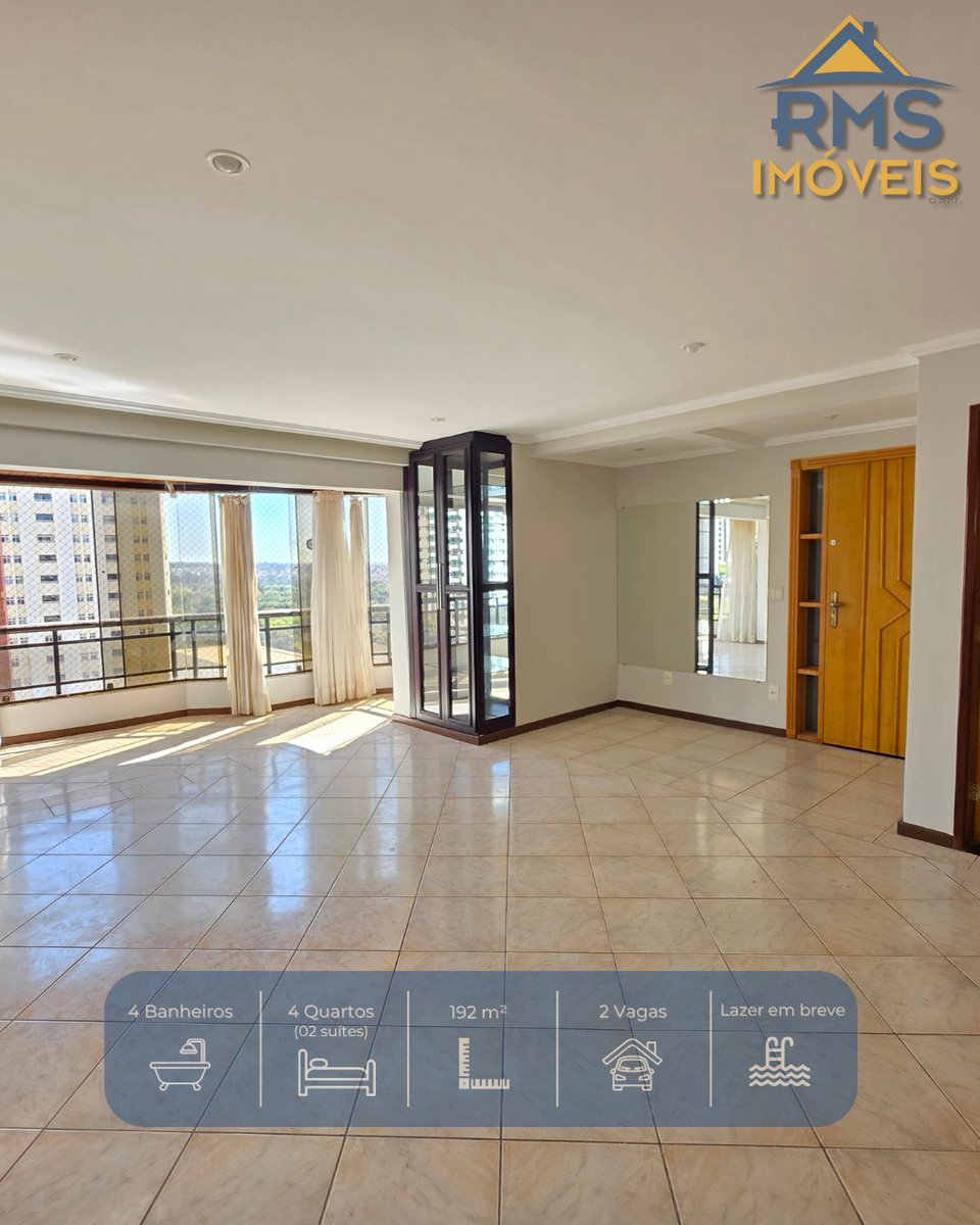 RMSimoveisdf's tweet image. Apartamento incrível no Saint Moritz, 192m², vazado, 4 quartos (2 suítes), elevador privativo, 3 varandas, 2 vagas soltas. Entre 2 estações de metrô e perto de tudo!
📞 Agende sua visita: 61 98162-0136
#RMSImóveis #ÁguasClaras #AluguelDF #SaintMoritz #MorarBem
