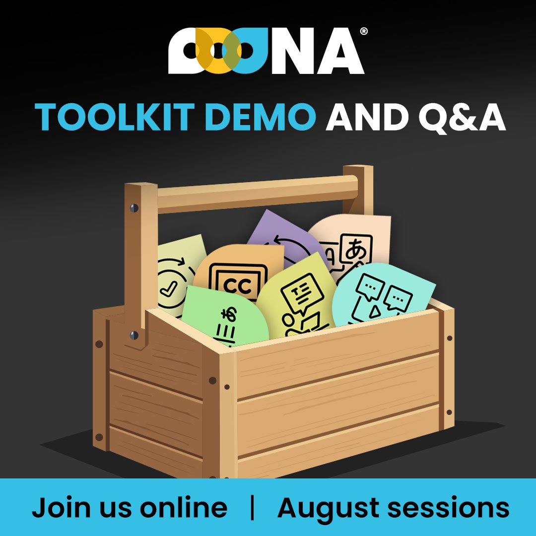 OOONA (@ooona13) on Twitter photo The <a href="/Ooona13/">OOONA</a> Toolkit Tour is back! 
Curious how our state-of-the-art platform supports timed-text workflows?
Whether you're working with Closed Captions (CEA-608) for the Americas, Teletext for Europe, or Japanese subtitles, you're covered.
π Register  go.ooona.net/4folr9t The <a href="/Ooona13/">OOONA</a> Toolkit Tour is back! 
Curious how our state-of-the-art platform supports timed-text workflows?
Whether you're working with Closed Captions (CEA-608) for the Americas, Teletext for Europe, or Japanese subtitles, you're covered.
π Register  go.ooona.net/4folr9t