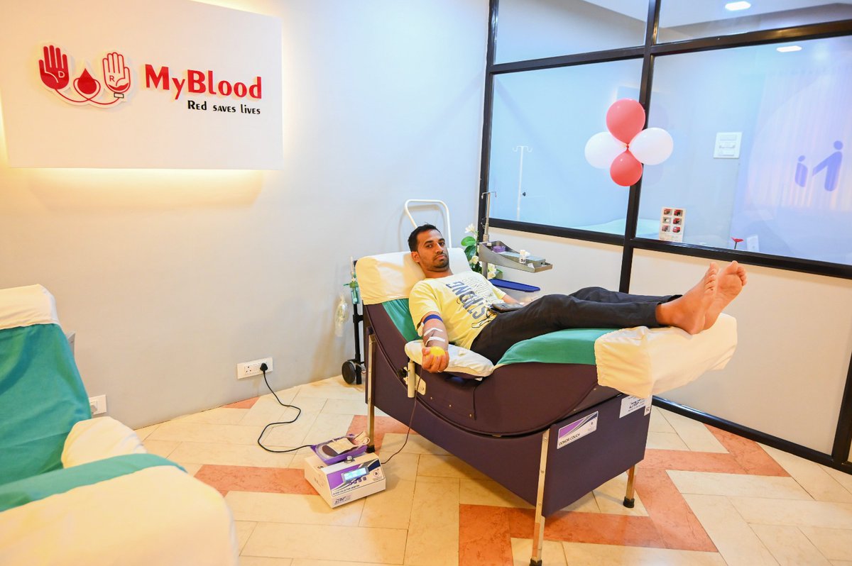 MyBloodIndia's tweet photo. Gratitude to Manish Patra for his blood donation at MyBlood Charitable Blood Bank. His willingness to help others through this simple yet powerful act reflects the true spirit of humanity. Because of such people, someone has a better chance at life, and many are inspired. https://t.co/3ENEmS2ieJ