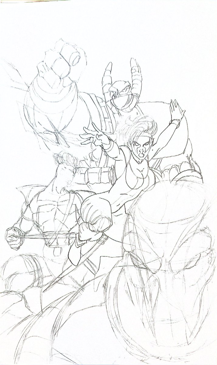 Ananasi01's tweet image. So like tank I probably did the best drawing of a foot I have ever done on one of my worst drawings I have done in years on the livestream so redoing my Youngblood as well not sure when I will finish but I hate when I mess up like I did so here is the new one