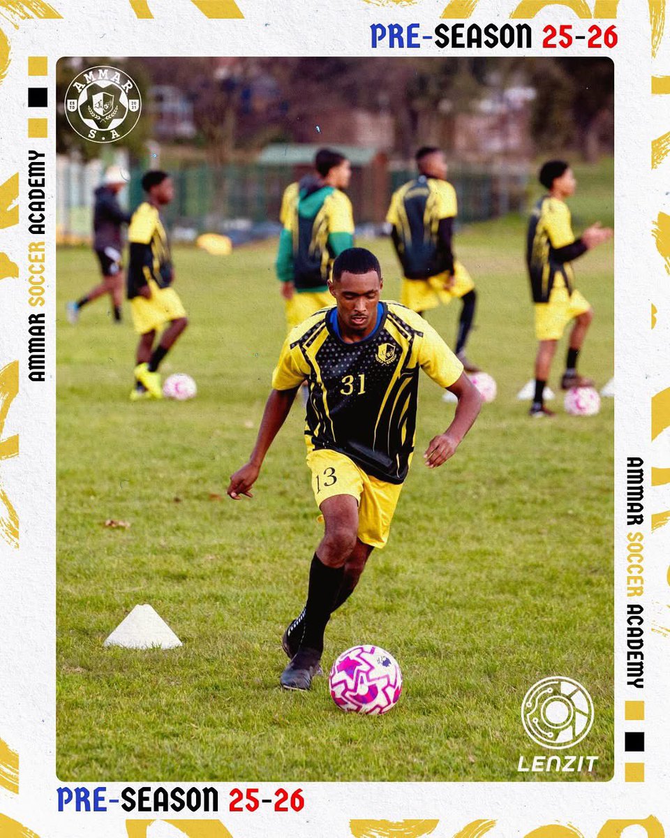 Western Cape ABC Motsepe League team Ammar Soccer Academy hard at work preparing for the 2025/25 season.