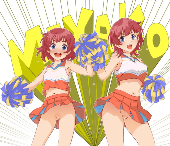 skebで書いた安斎都と大人都(異聞・名探偵奇譚)です。 #アイマスノーパンチアリーディング部 