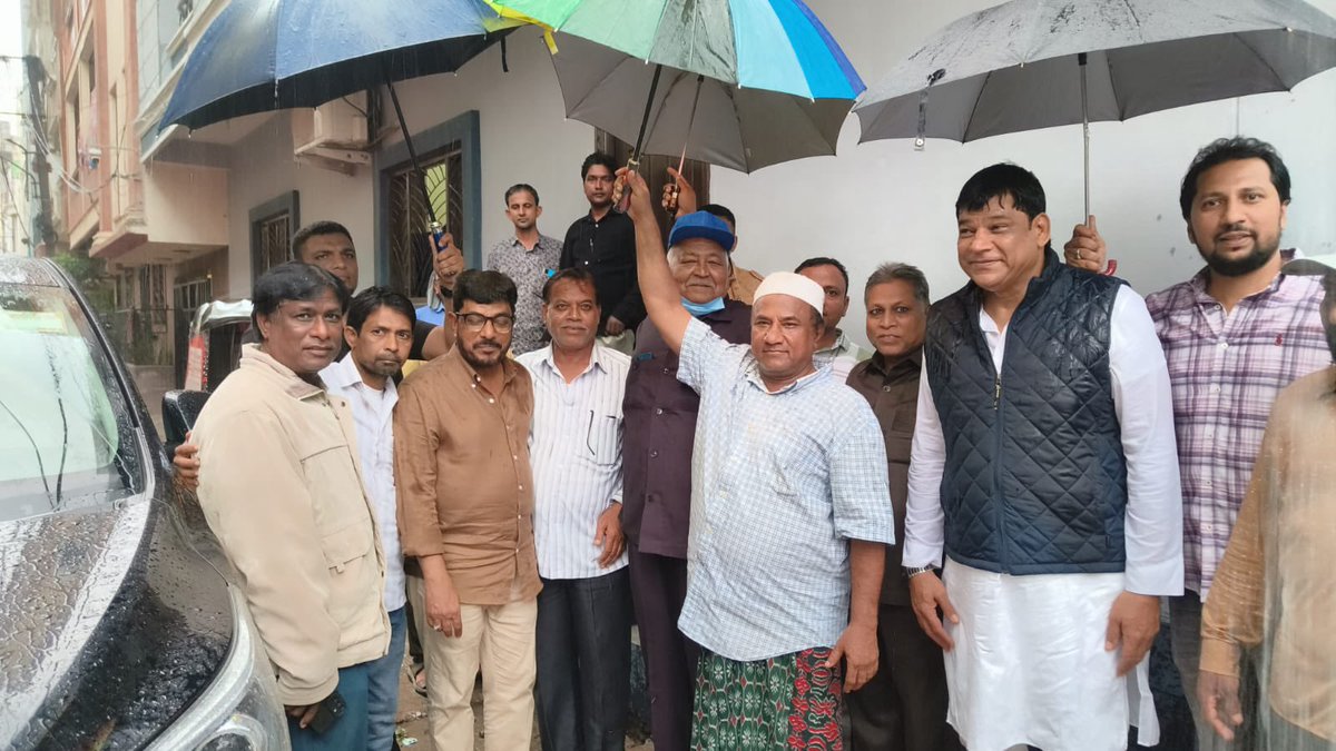 Jaffar Hussain Meraj (@jaffarhusainmla) on Twitter photo Inspected Pathergatti Division despite heavy rains! 95% of roads sanctioned, many completed & pending works in tender process. Tenders for pending road works to open on 14th Aug, work to commence soon!
<a href="/aimim_national/">AIMIM</a> <a href="/asadowaisi/">Asaduddin Owaisi</a> <a href="/akbarowaisii/">Akbaruddin Owaisi</a> Inspected Pathergatti Division despite heavy rains! 95% of roads sanctioned, many completed & pending works in tender process. Tenders for pending road works to open on 14th Aug, work to commence soon!
<a href="/aimim_national/">AIMIM</a> <a href="/asadowaisi/">Asaduddin Owaisi</a> <a href="/akbarowaisii/">Akbaruddin Owaisi</a>