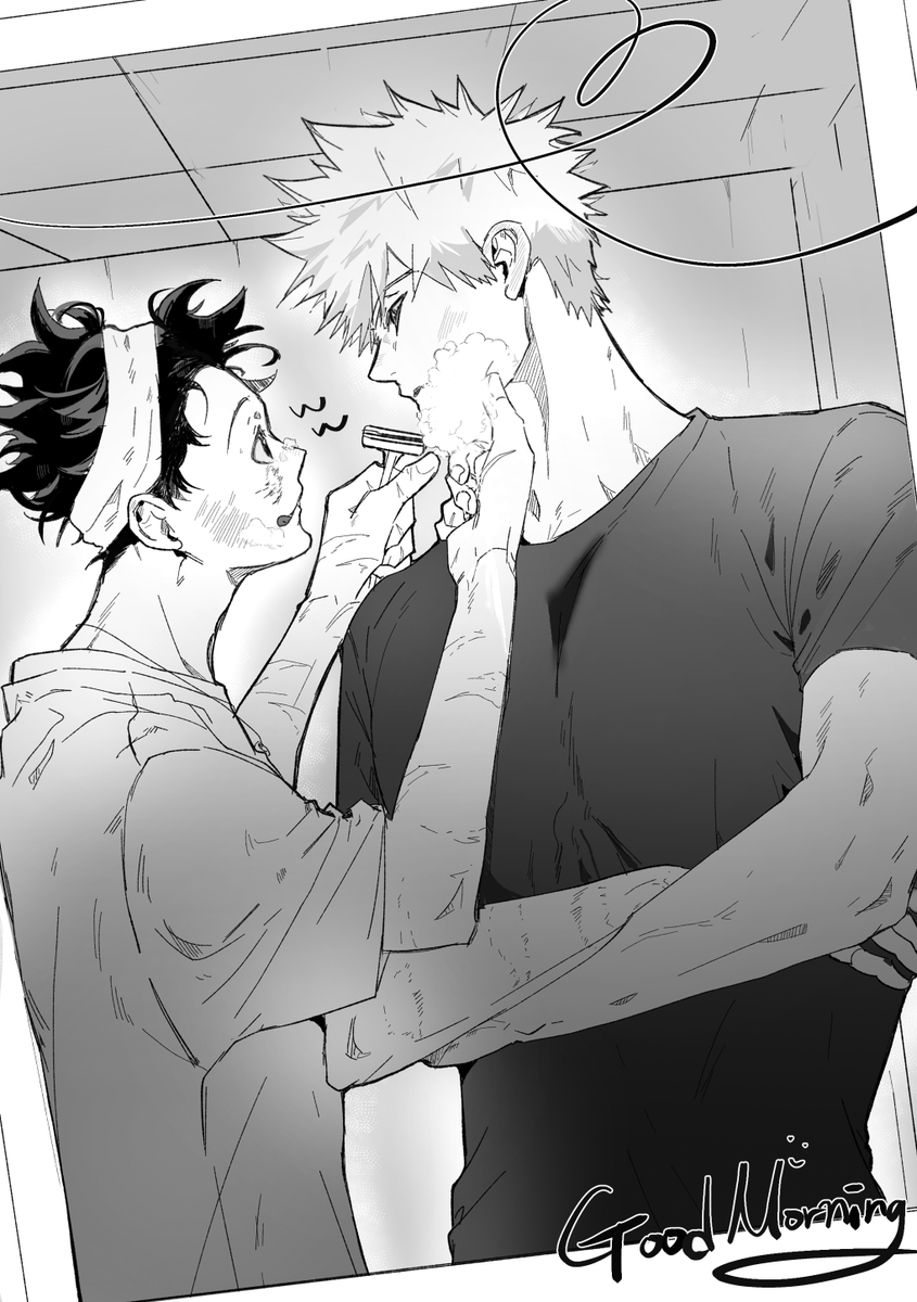 勝デ
🤗🧡💚
they're looking at each other