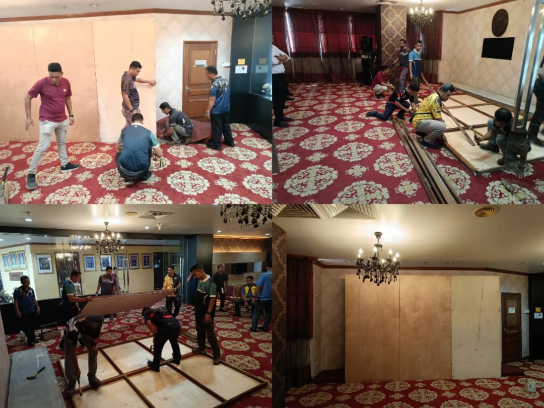 MAJLIS PERASMIAN PORTAL JODOH DARUL IMAN
<a href="/JKR_KT/">JKR Kuala Terengganu</a> melalui Unit Majlis Dan Keraian terlibat dalam kerja persiapan infrastruktur Platform, Portable Aircond &amp; Pendawaian sementara bagi menyokong kelancaran majlis rasmi ini.
<a href="/IPJKR_Official/">JKR Malaysia Rasmi</a>
<a href="/JKRTerengganu/">JKR Terengganu</a>
<a href="/HasliJKR/">Hasli Ibrahim (Ir. Dr.)</a>
<a href="/asharimuda/">ashari</a>