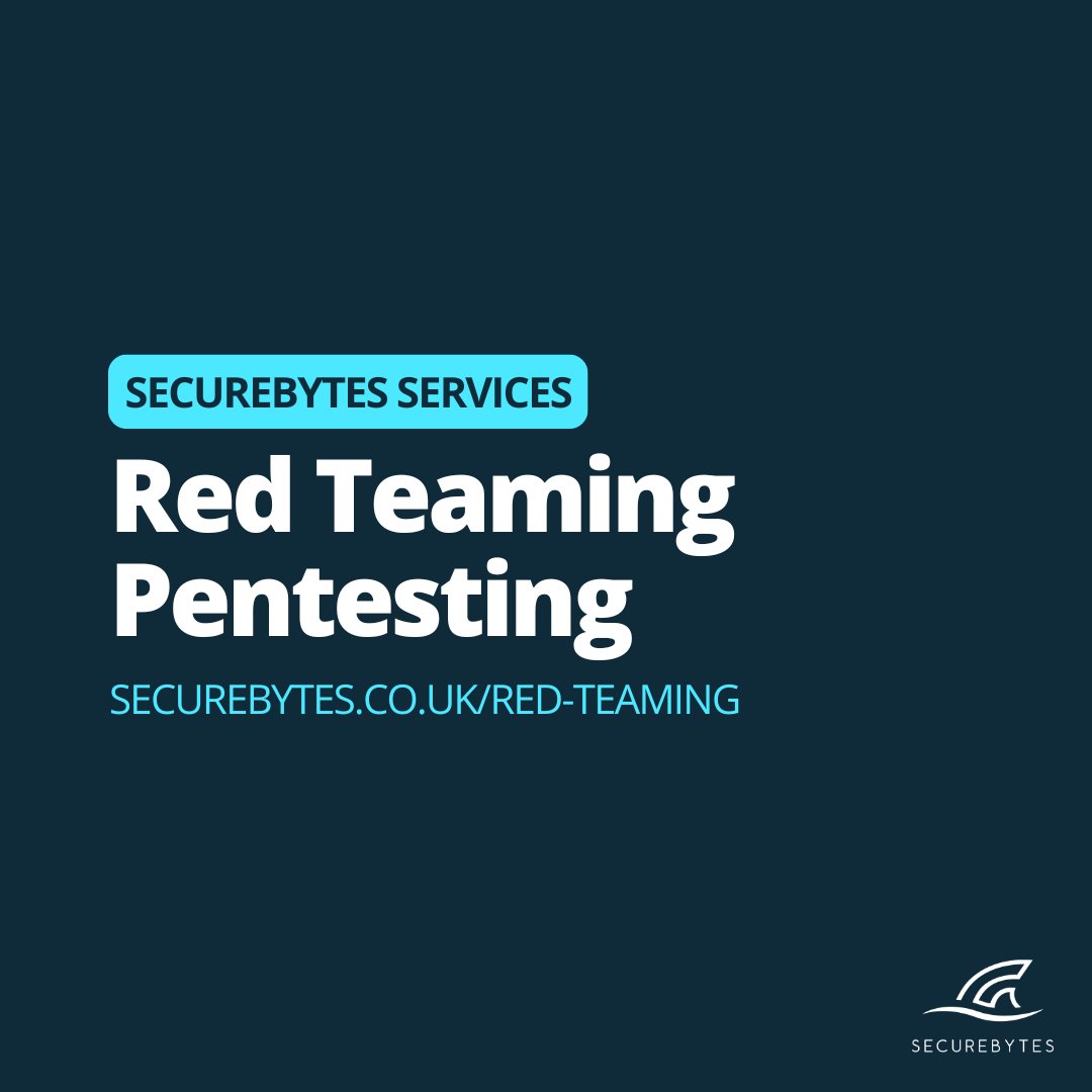 Securebytesltd's tweet image. Our Red Teaming engagements simulate sophisticated attacks, from phishing to lateral movement, to test your defences, detection capabilities, and incident response under pressure. All findings are delivered live via our reporting portal.

Learn more: securebytes.co.uk/red-teaming
